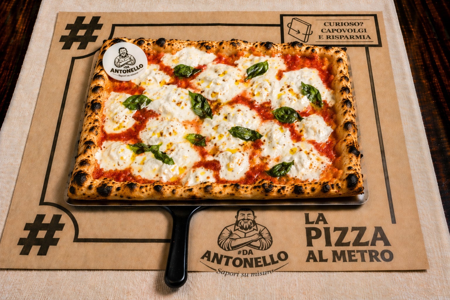 Pizza alla pala con maturazione 72h - Da Antonello, Foggia